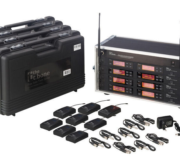 the t.bone free solo PT 660 MHz/8 CH Rack