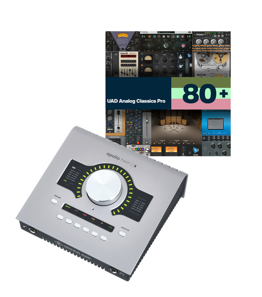 Universal Audio Apollo Twin X Quad Gen2 AC Pro