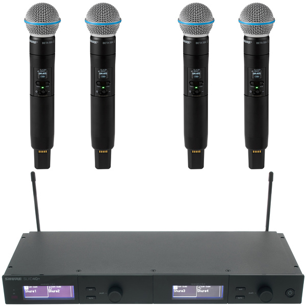Shure SLXD4Q+E Beta58 G65 Bundle