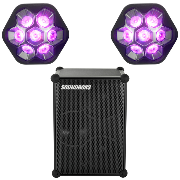 Soundboks 4 Black Lightboks Set